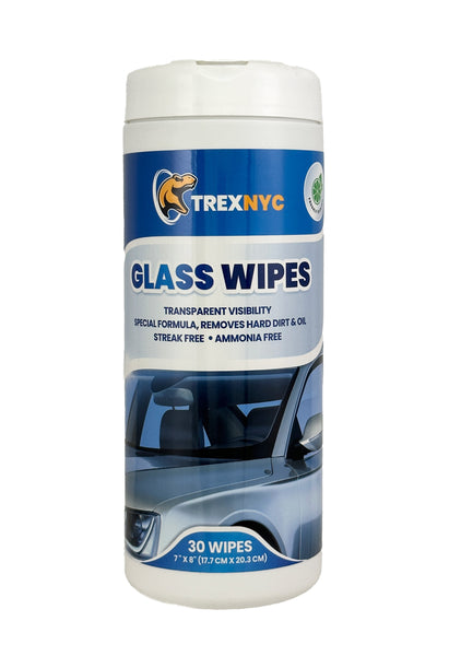 TrexNYC Glass Wipes - Interior Car Wipes, All-In-One Car Wipes & Interior  Cleaner - Powerful, Convenient, and E Effective Solution for All Your Car  Cleaning Needs by GOSO Direct